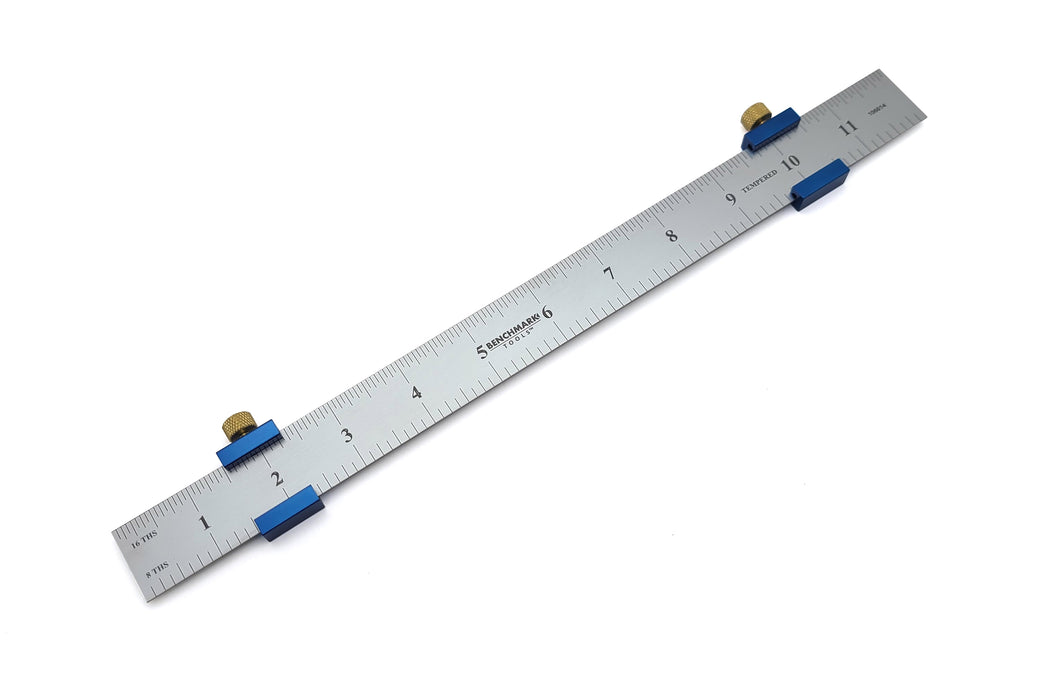 Benchmark Tools Flexible 6 5R Brushed Steel Machinist Rulers 2