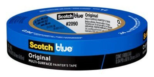 3M ™ ScotchBlue ™ 2090 Original Blue Painter's Tape 60 Yard Rolls