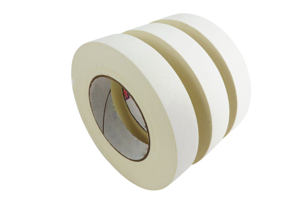 DOUBLE SIDED TAPE YELLOW STICKY TAPE DIY STRONG CRAFT ADHESIVE - CHOOSE SIZE