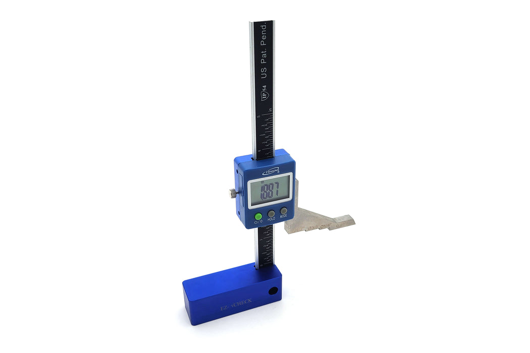 iGaging EZ-Check Digital Height Gage Reads in inches, Metric and Fractions