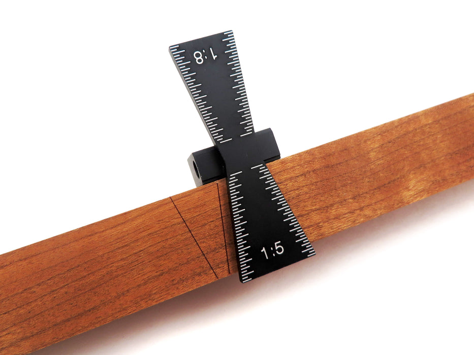 Dovetail Marking Jig Marker Guide, 1:5 and 1:8 Slopes (465487)