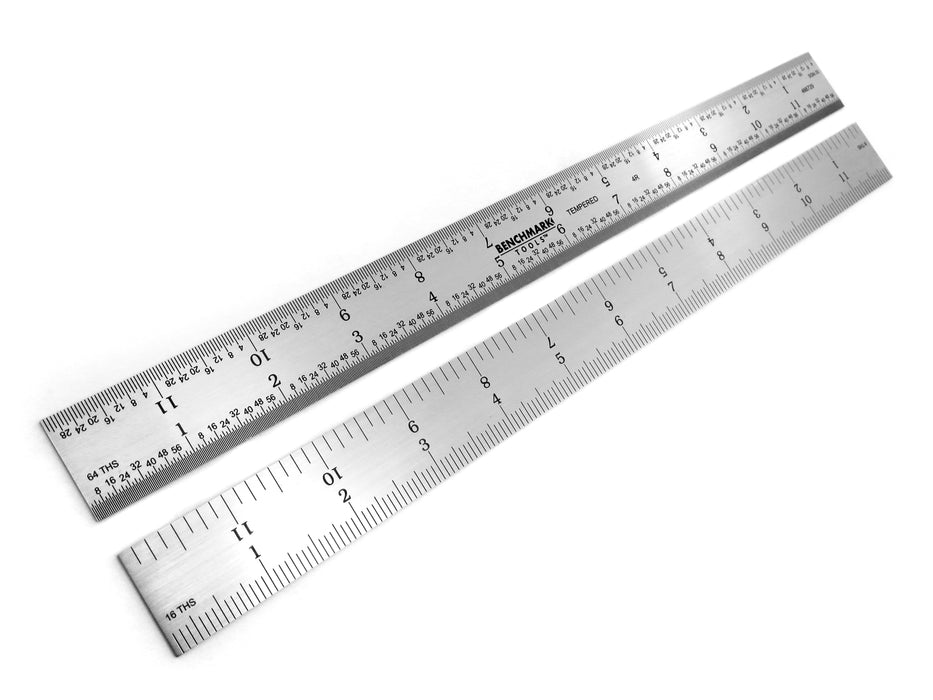 Benchmark Tools™ Rigid  4R Machinist Rulers