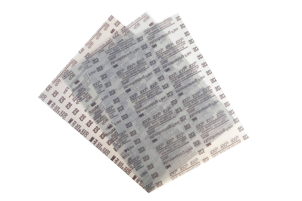 3M™ 60, 80 and 100 Micron Aluminum Oxide Microfinishing/Lapping Film Sheets PSA 8-1/2" x 11" (DCE)