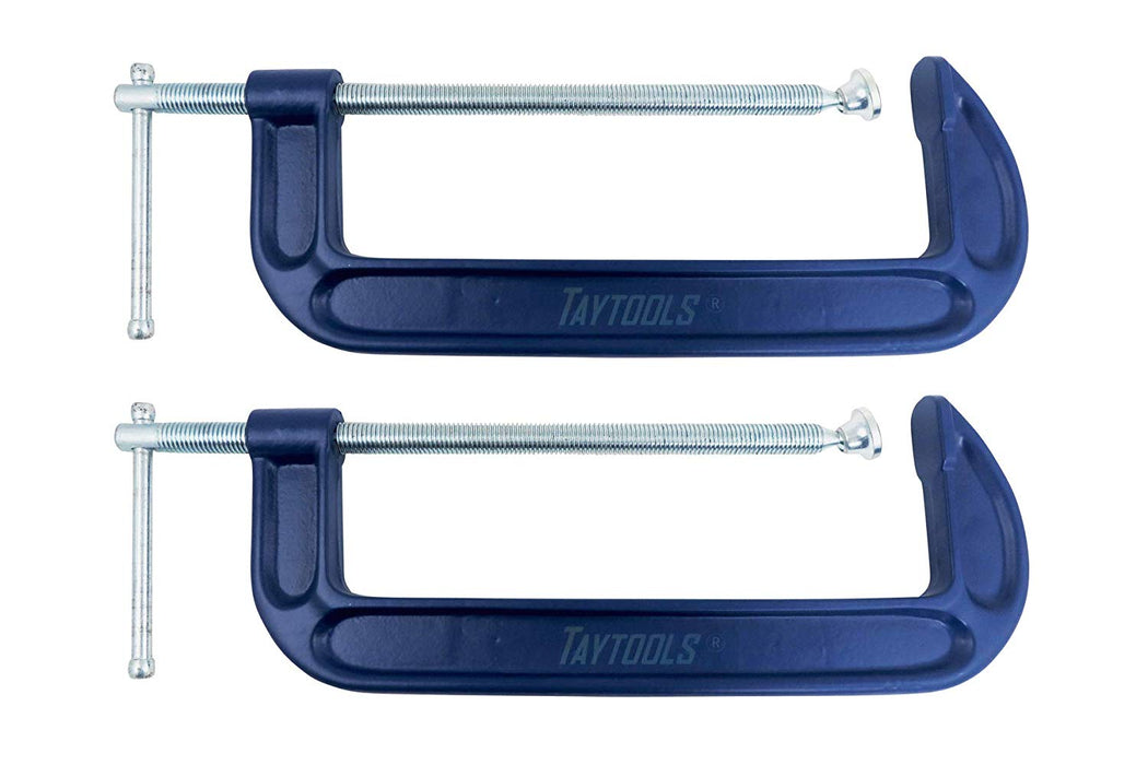 Scratch and Dent- Malleable Steel C Clamps-- 465609 -- 3" SET OF 2