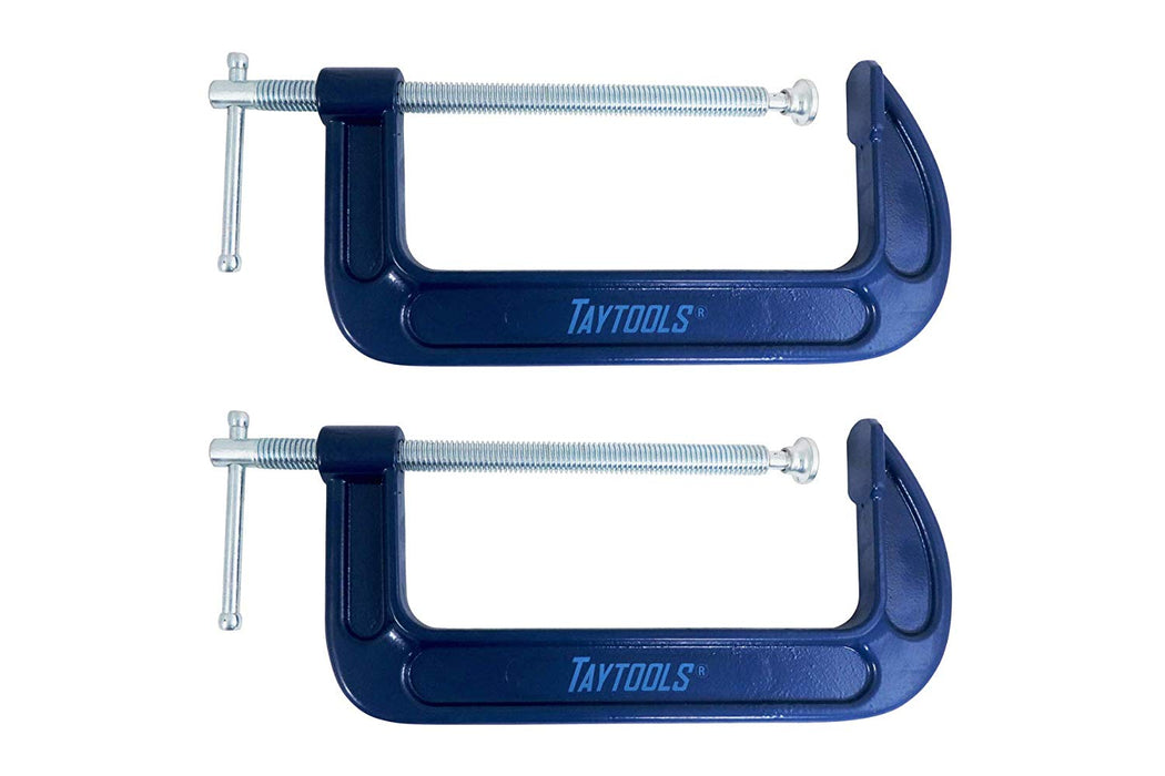 Malleable Steel C Clamps Sizes from 2" to 12"