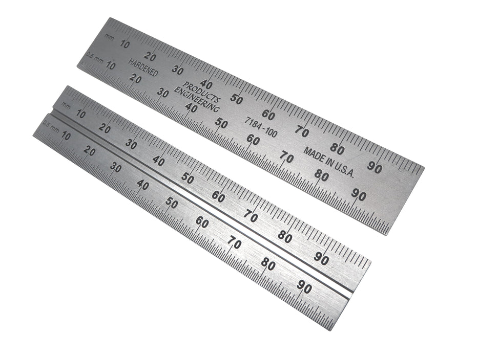 PEC Blem Double / Combination Square Blades Metric (.5mm, 1 mm) 100 to 600 mm (DCE)