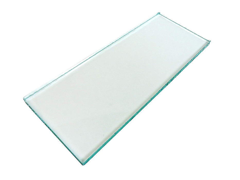 One Sheet Float Glass 5/16" x 3-1/4" x 8-1/4" and Anti-Slip Stone Holder