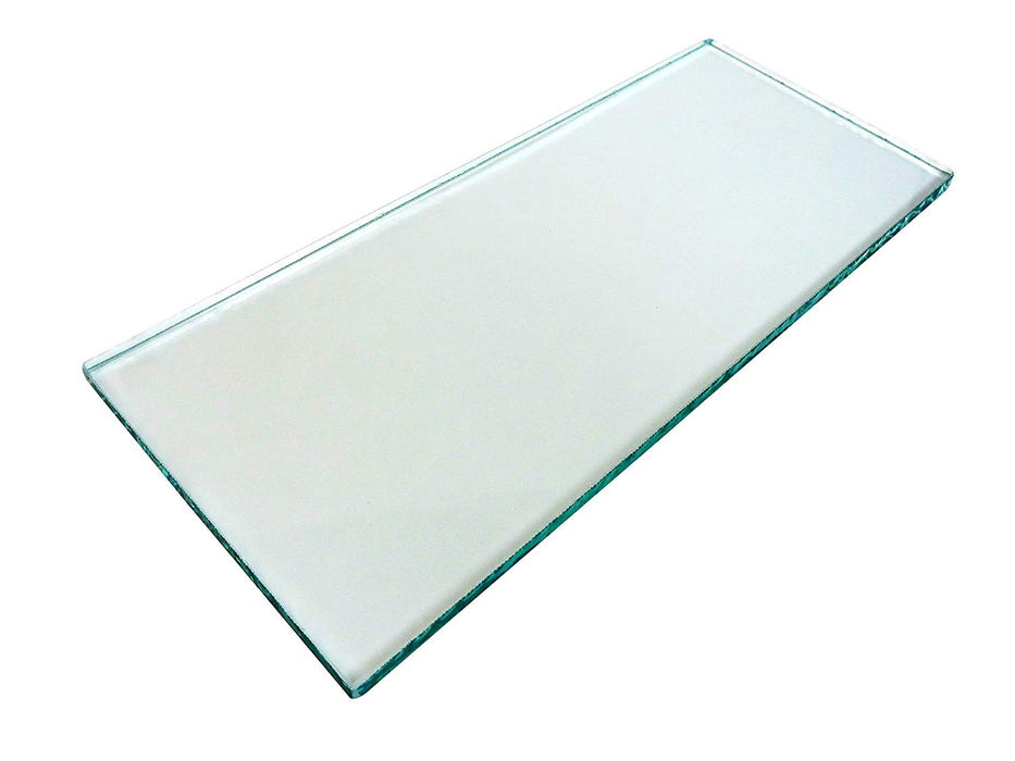 One sheet 5/16 x 3-1/4 x 8-1/4 Float Glass for Scary Sharp System