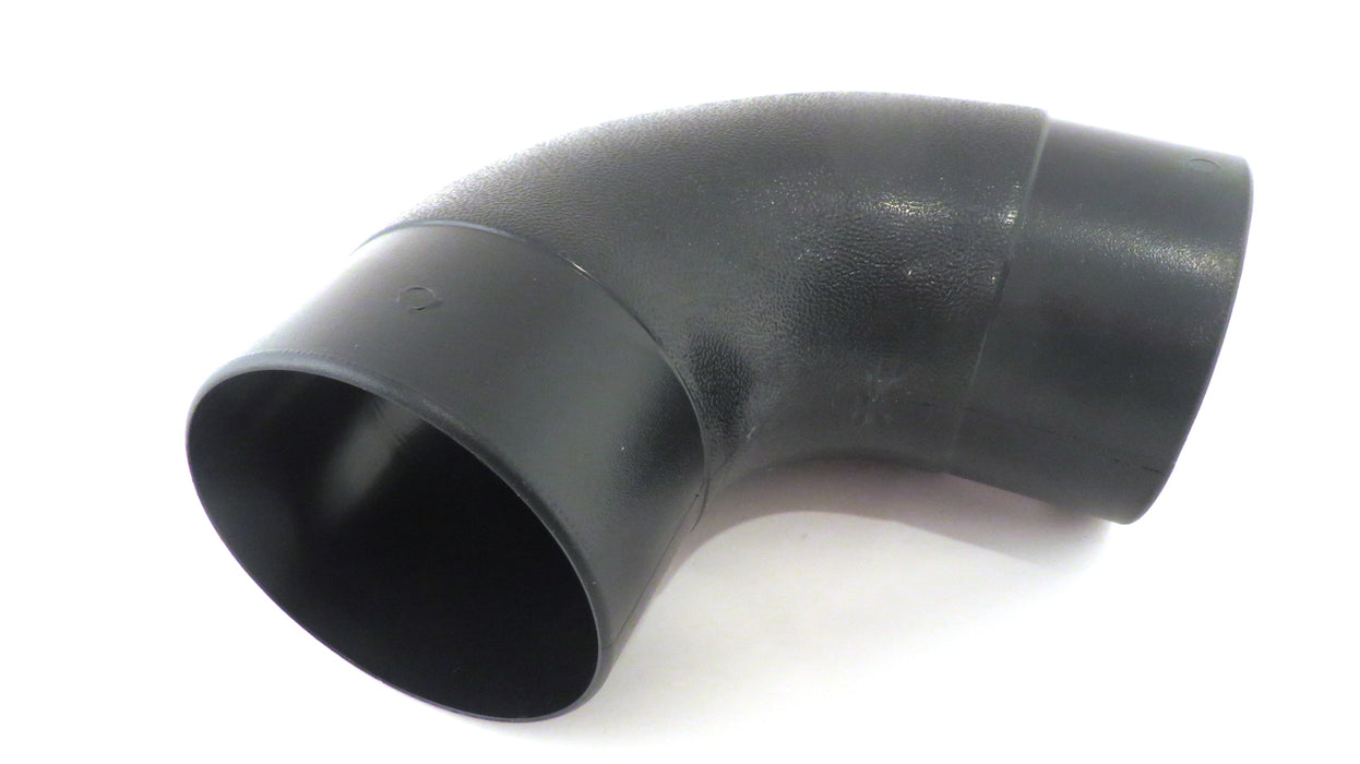 4" 90 Degree Curved Elbow Connector