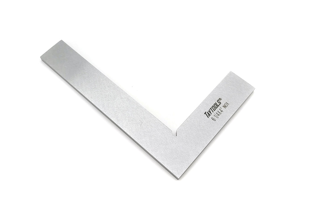 Taytools  Solid Stainless Steel Thick Flat Machinist Engineer Squares DIN 875/0