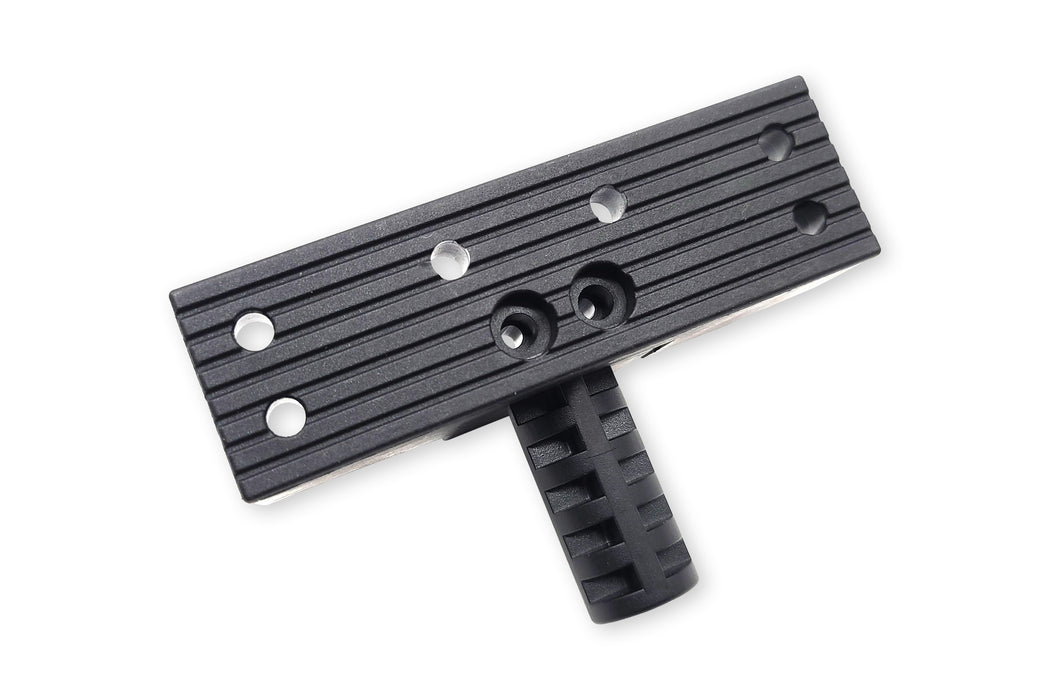Low Profile 1/2” Workbench Bench Dogs with 1-1/4” Tall x 4“ Wide Jaw Extensions for 3/4" Dog Holes 8 Pack with Screws