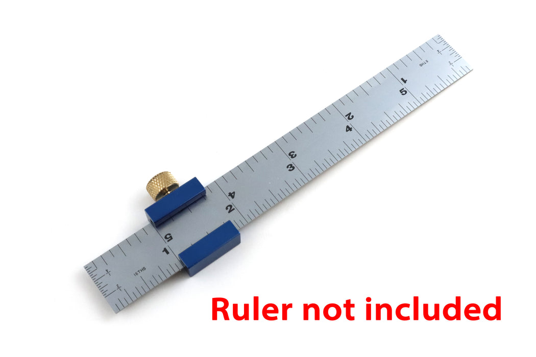 Ruler Stop Fences for 1" and 3/4" Wide Rules
