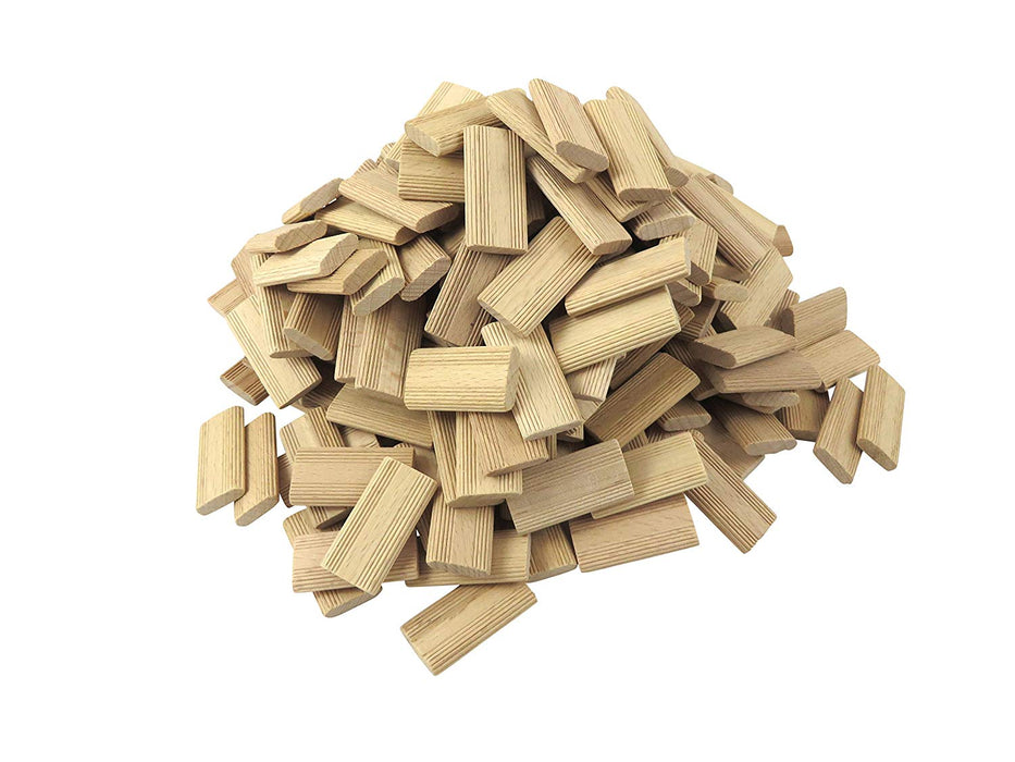 250 Pack 6mm x 40mm x 20mm Beechwood Loose Tenons for Festool Domino DF 500 and DF 700