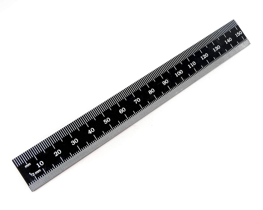 Precision 6 In./150mm Flexible Steel Ruler