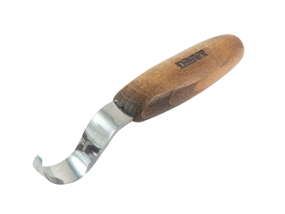 Scratch and Dent -- Narex Small Spoon Carving Hook Knife Right Hand Tapered (822104)
