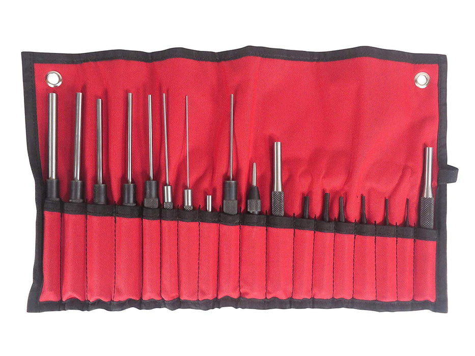 12pc Roll Spring (Pin) Punch Set - David's Heavy Duty Tool Sales