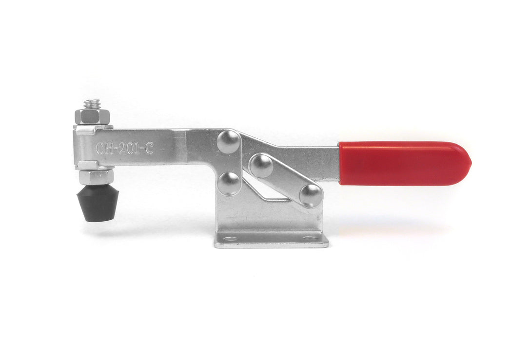 Quick-release Horizontal Toggle Clamps with Rubber Tips