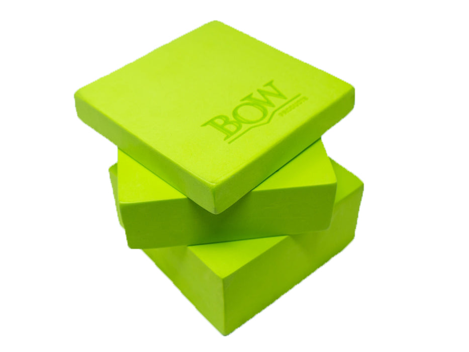 Bow Products 3 Piece 123 Eva 3 Block Set 1"  2" and 3"  Square Blocks 6 Inch Square (DCE)
