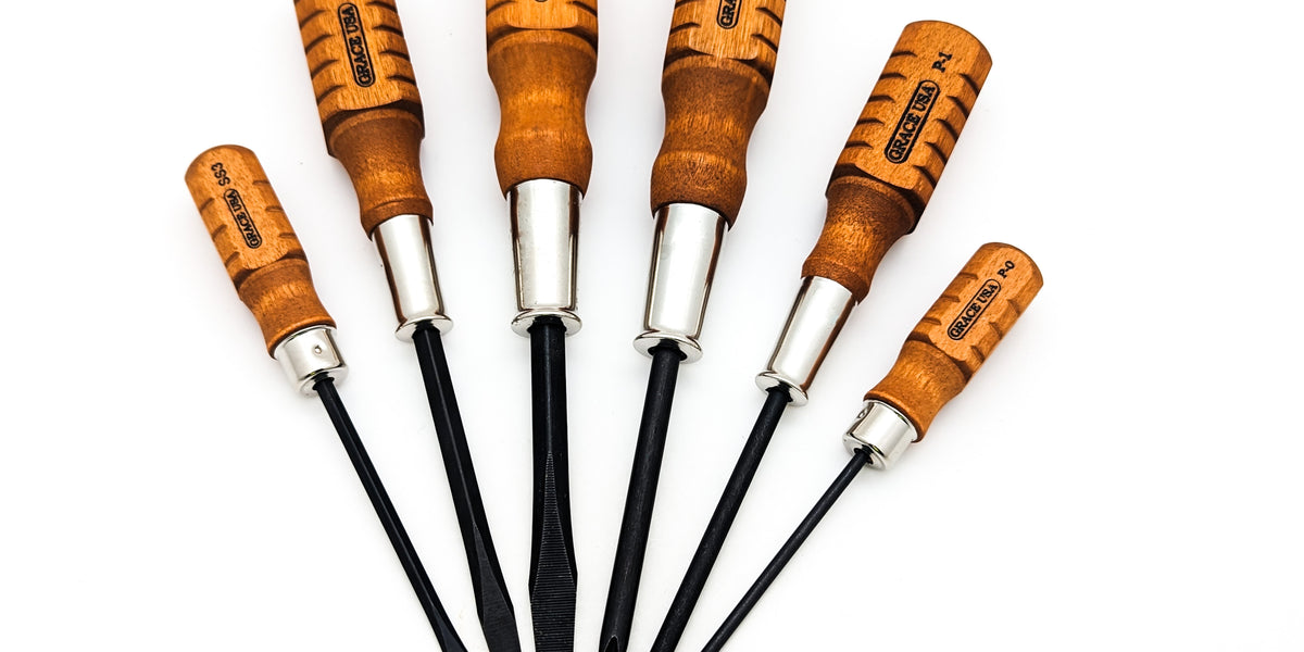 Grace USA 6 Piece Home Care Screwdriver Set HCS 6 Taylor Toolworks