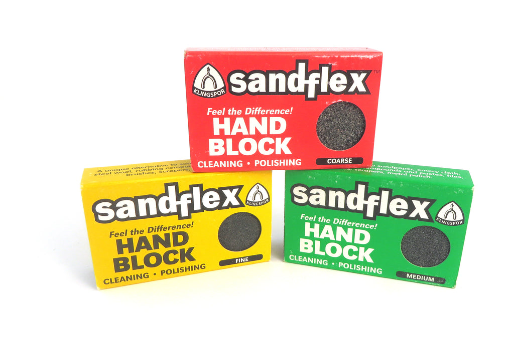 Hand block. Sandflex.