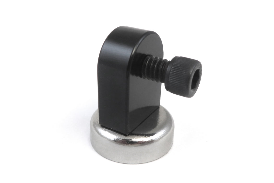 Miniature Magnetic Base for Dial Indicators with 40 Pounds Holding Power. Size 1-1/4 inch x 1 inch