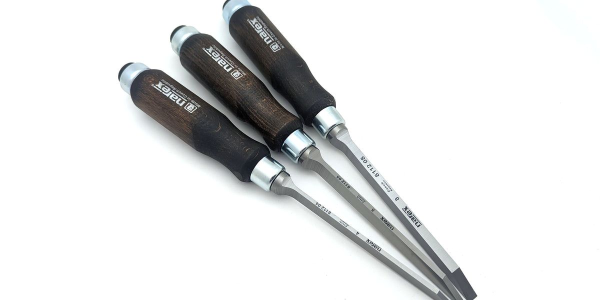 Explore our exciting line of Narex Mortice Chisel Set - 4 Piece