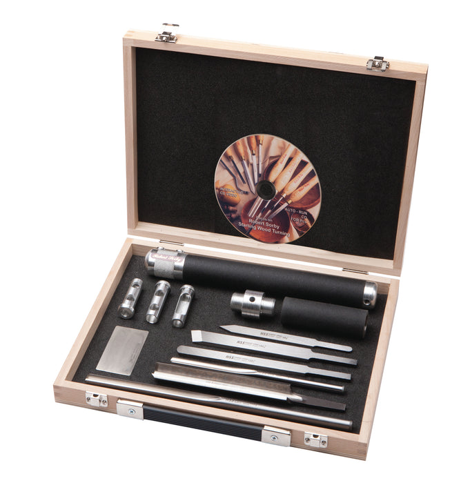 Robert Sorby Sovereign 6 Piece Turning Tool Set (SOV-67DBS)