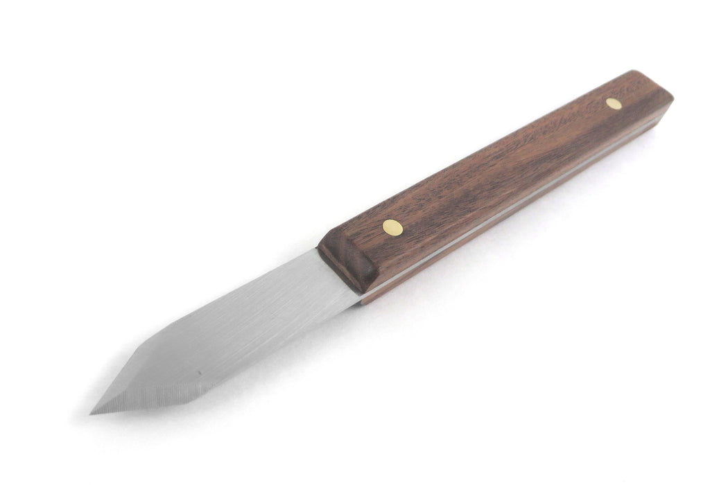 Mikov V2004069 Super Thin Blade Dual Bevel Marking Knife 0.030 inch Thick Blade 1/2 inch Wide 1-7/8 Long with Rosewood Handle Stainless Steel
