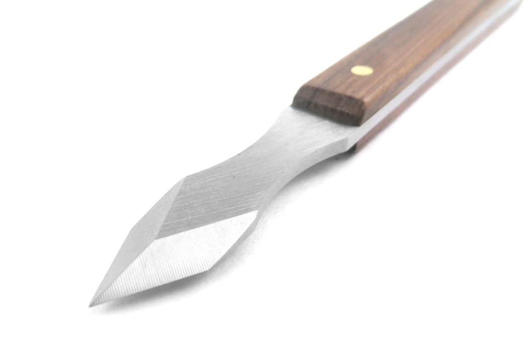 Mikov Dual Bevel Marking Knife 0.100 Thick Blade with Finger Indents —  Taylor Toolworks