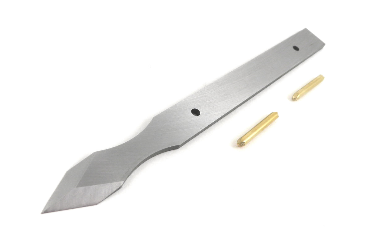 Mikov Dual Bevel Marking Knife 0.100 Thick Blade with Finger Indents —  Taylor Toolworks