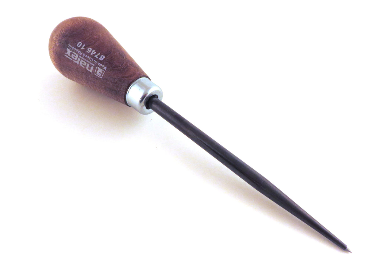 Western Sporting Falconry -: Scratch Awl - With Hard Wood Handle -  Essential Tool, Excellent for Piercing Holes