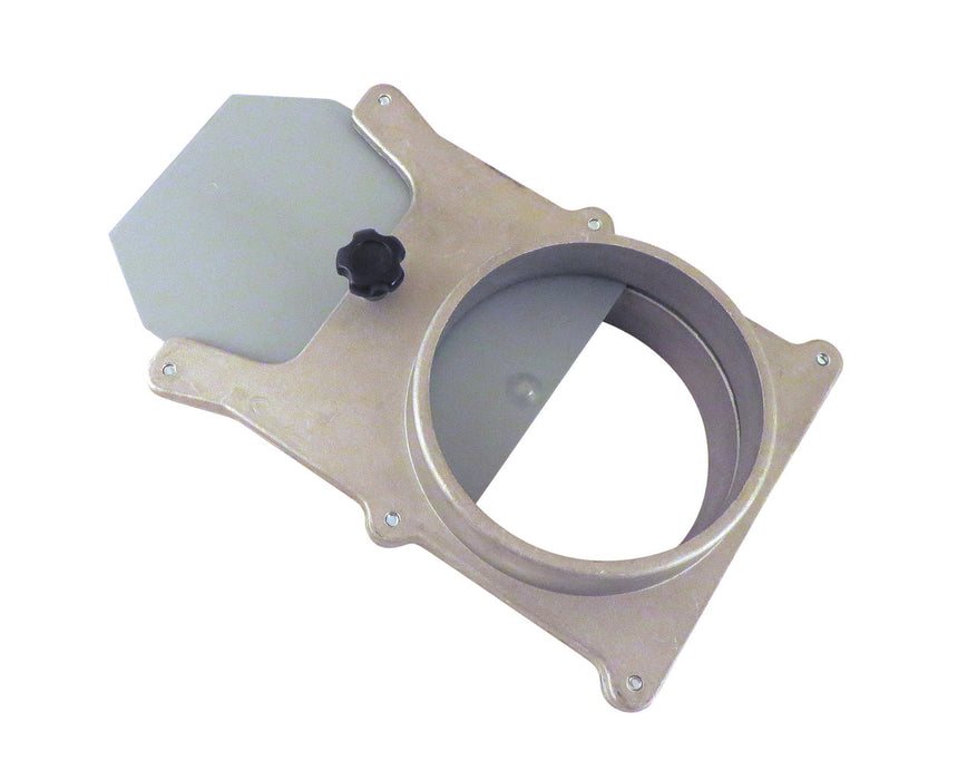 Aluminum Self-Cleaning Blast Gates 2-1/2", 3", 4", 5", and 6" OD (DCE)