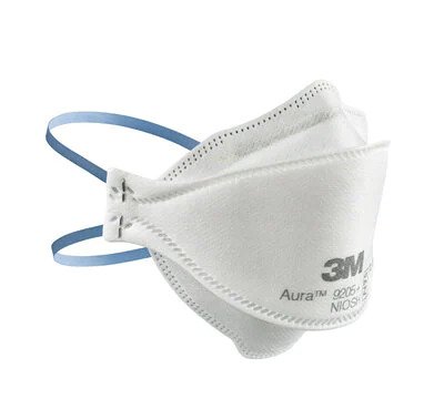 3M™ Aura™ 9205+ Particulate Respirator N95 Mask Individually Packaged