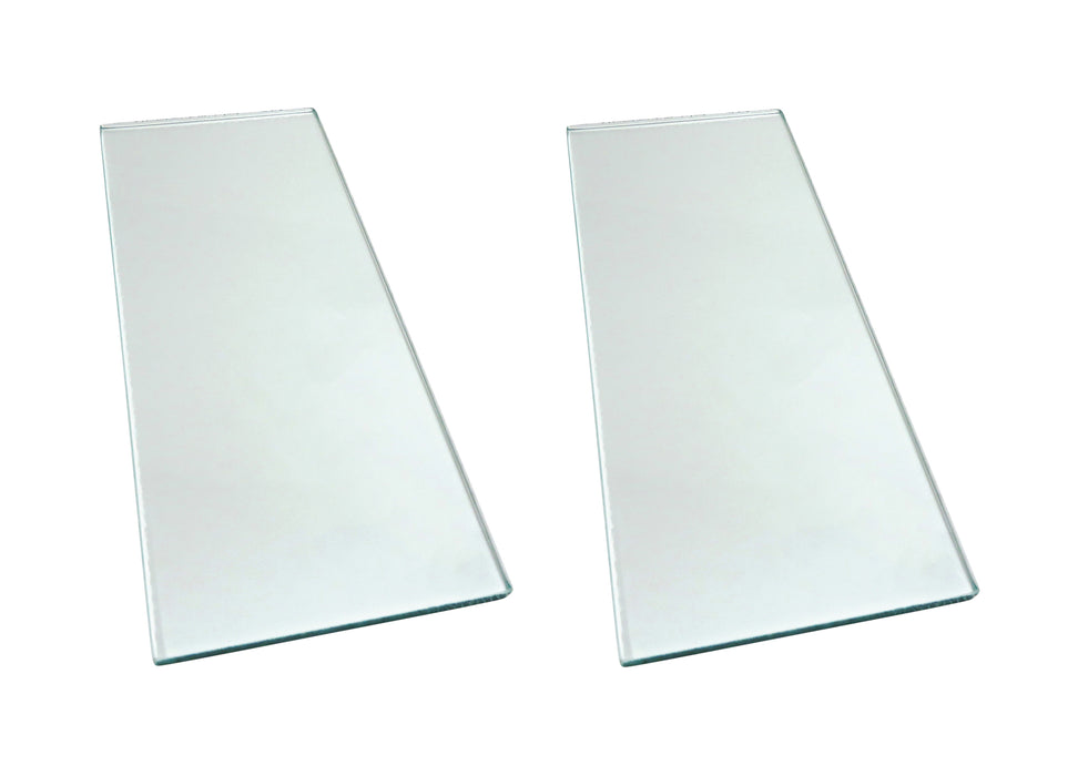 Two sheets 5/16" x 5" x 12" Float Glass for Scary Sharp System