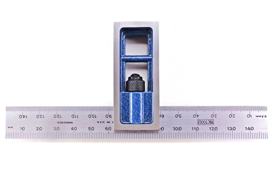 PEC Tools Metric Double Squares with .5mm and mm Graduations