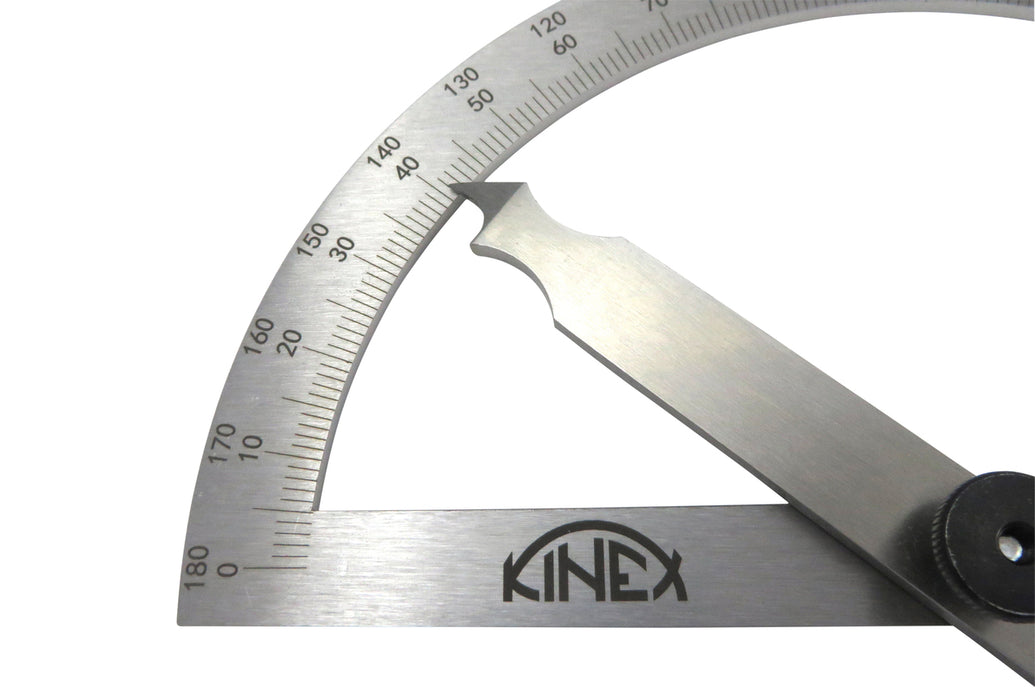 Kinex 11" (250mm) Stainless Steel Protractor