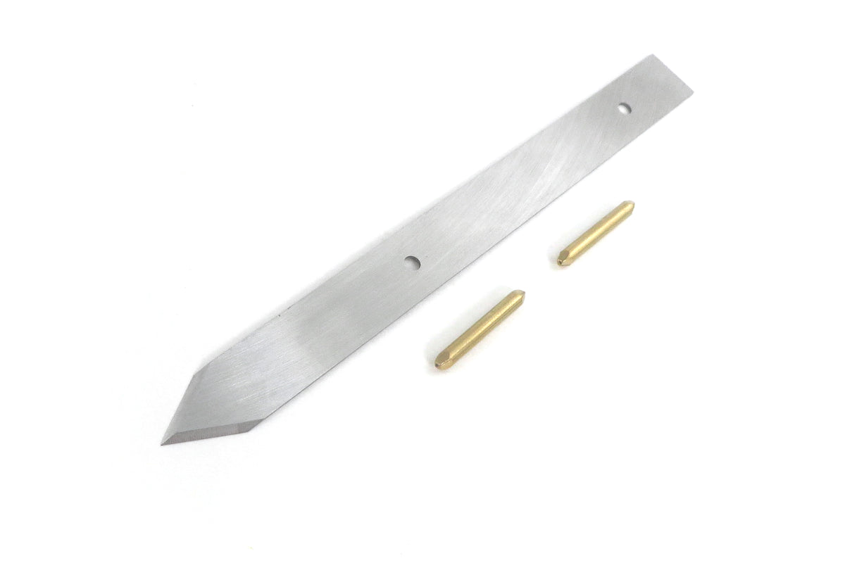 Mikov Thin Blade Dual Bevel Marking Knife 0.060 Thick Blade with Finger  Indents Rosewood Handle