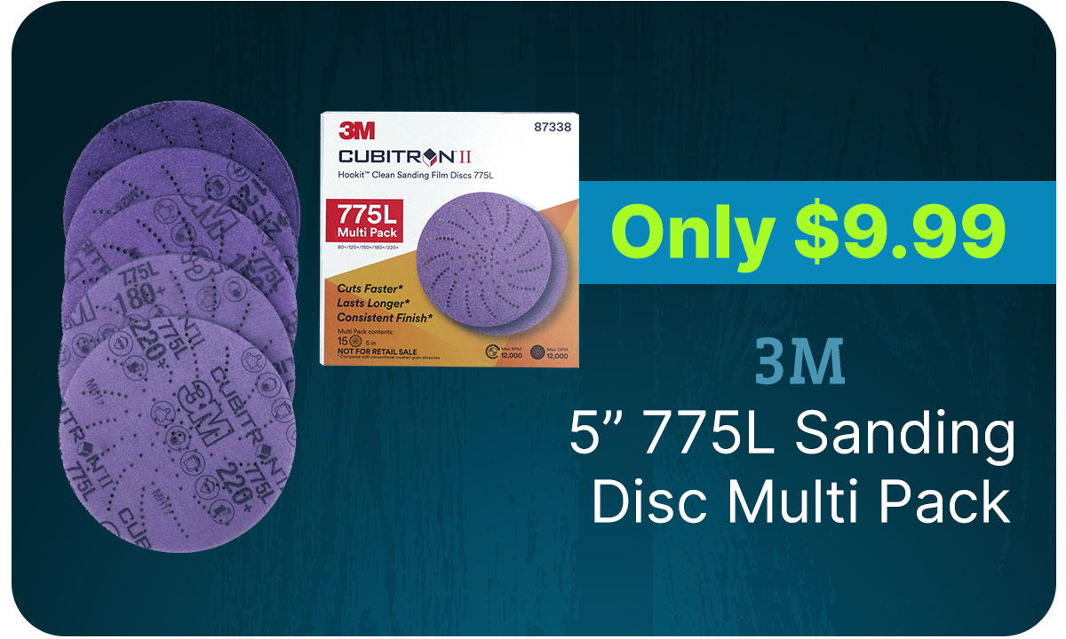 A 3m disc pack on a blue background
