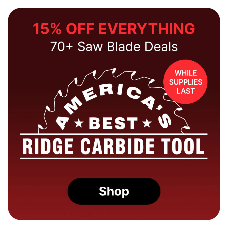 15% Off Everything on a red background. 