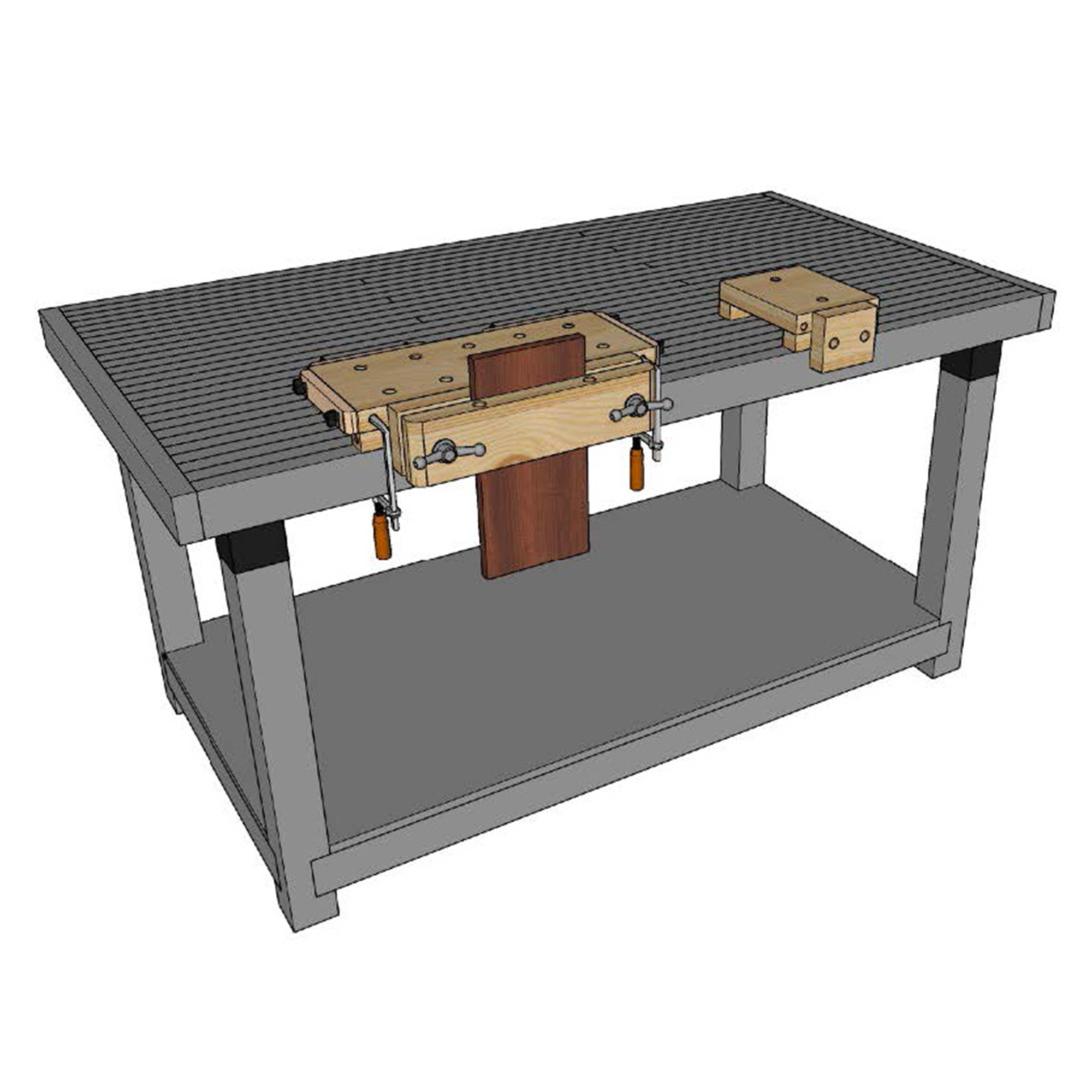 Portable Affordable Workbench Plans