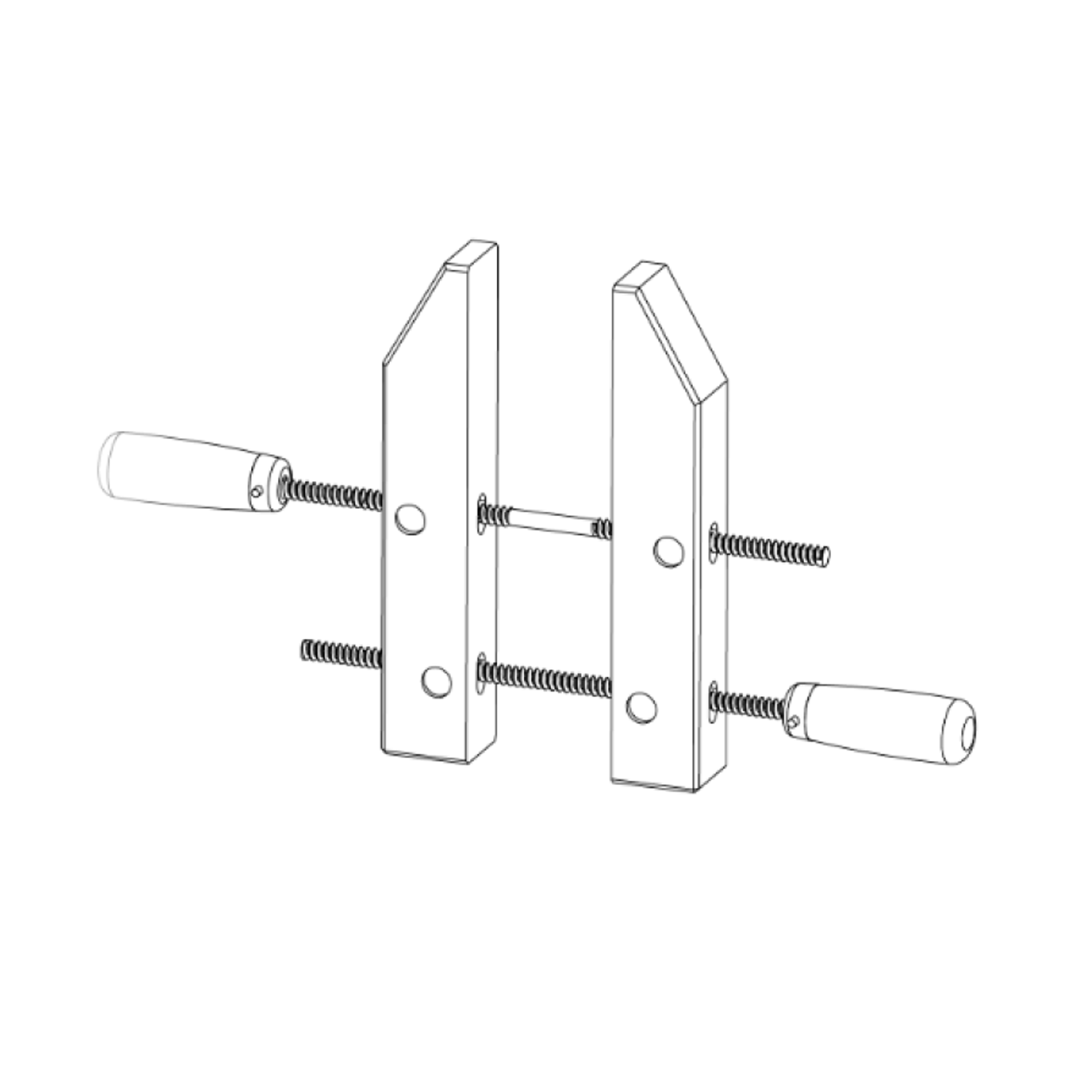 Wooden Hand Screw Clamp Plans