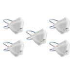 3M 3M163 - 5-Pack of Aura&trade; 9205+ Particulate Respirator N95 Mask Individually Packaged