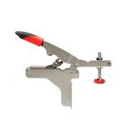 Armor Tools AT117 - Auto Adjust Horizontal Toggle Clamp - Low Profile with Angled Base Plate - 700lbs Holding Capacity, 25-550 lbs. Clamping Force