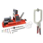 Armor Tools AT138 - Auto-Jig Auto-Adjust Pocket Hole Jig with 6" Face Frame Clamp APJ1400-1