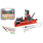 Armor Tools AT150 - Tool Auto-Jig Auto-Adjust Pocket Hole Jig with 800 Fine Thread Screws - APJ14000-F