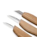 BeaverCraft BVR112 - Starter 3-Piece Wood Carving Knife Set
