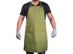 BeaverCraft BVR155 - Adjustable Green Canvas Work Apron