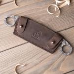 BeaverCraft BVR160 - Debark Draw Knife with Leather Sheath