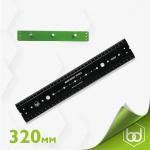 Benchdog Tools BD109 - MK2 Metric Ruler with Wall Mount