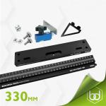 Benchdog Tools BD112 - Imperial Precision Cross-Cut System Fence Kit for Festool CSC SYS Table Saw with Flag Stop